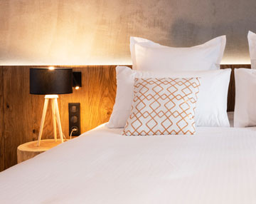 Nos luminaires illuminent les chambres de l'hôtel 4 étoiles VoulezVous à Tignes !